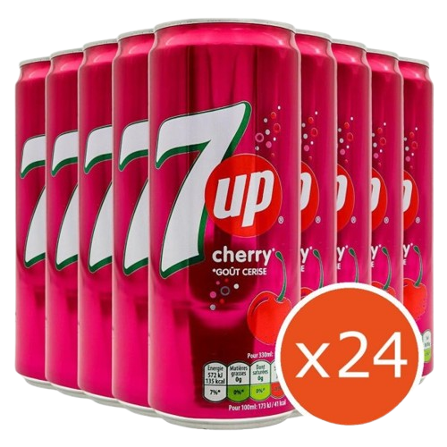 Reference 7UP Cherry can for selected-market wholesale enquiries