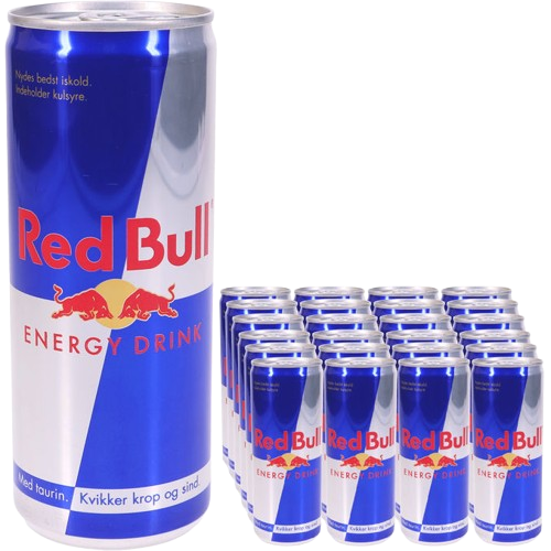 Can of Red Bull Energy Drink Original, 250 ml, for European wholesale supply