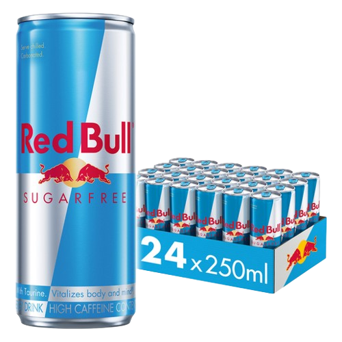 Wholesale case product: Red Bull Sugarfree 250 ml