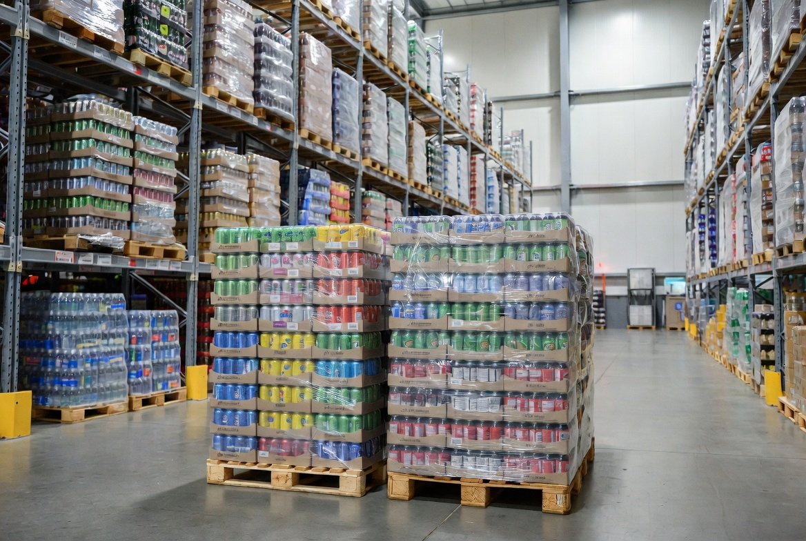 Beverages distributed wholesale across Romania