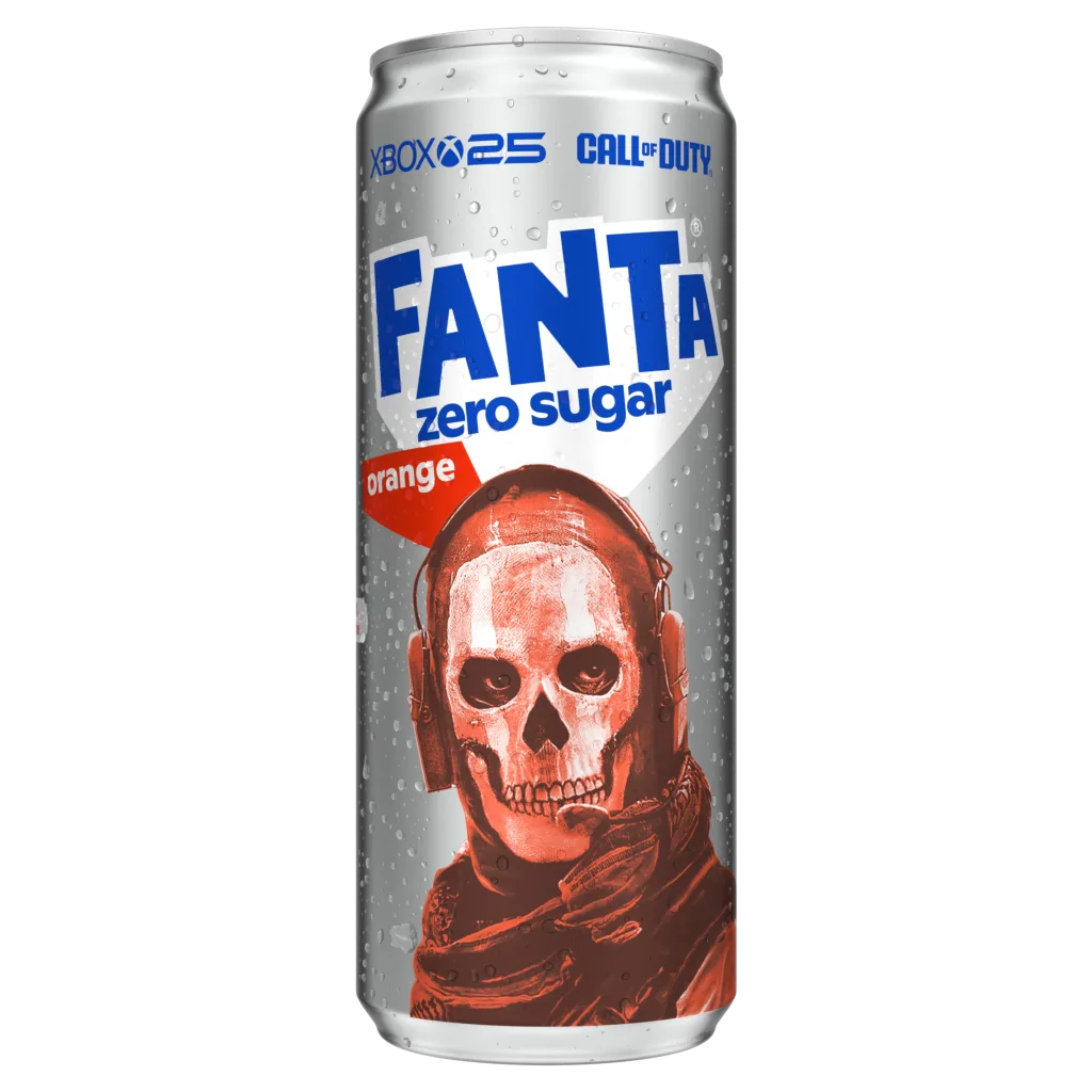 Can of Fanta Orange Zero to help identify the product for wholesale in Europe