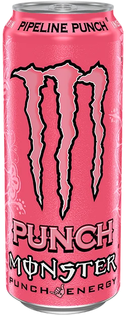 500 ml cans of Monster Energy Pipeline Punch for wholesale and distribution