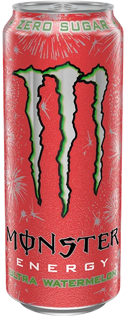 Monster Energy Ultra Watermelon 500 ml cans supplied by the pallet