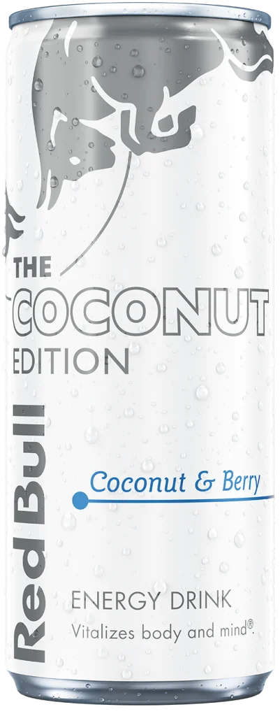 Wholesale case product: Red Bull White Edition, coconut and blueberry, 250 ml